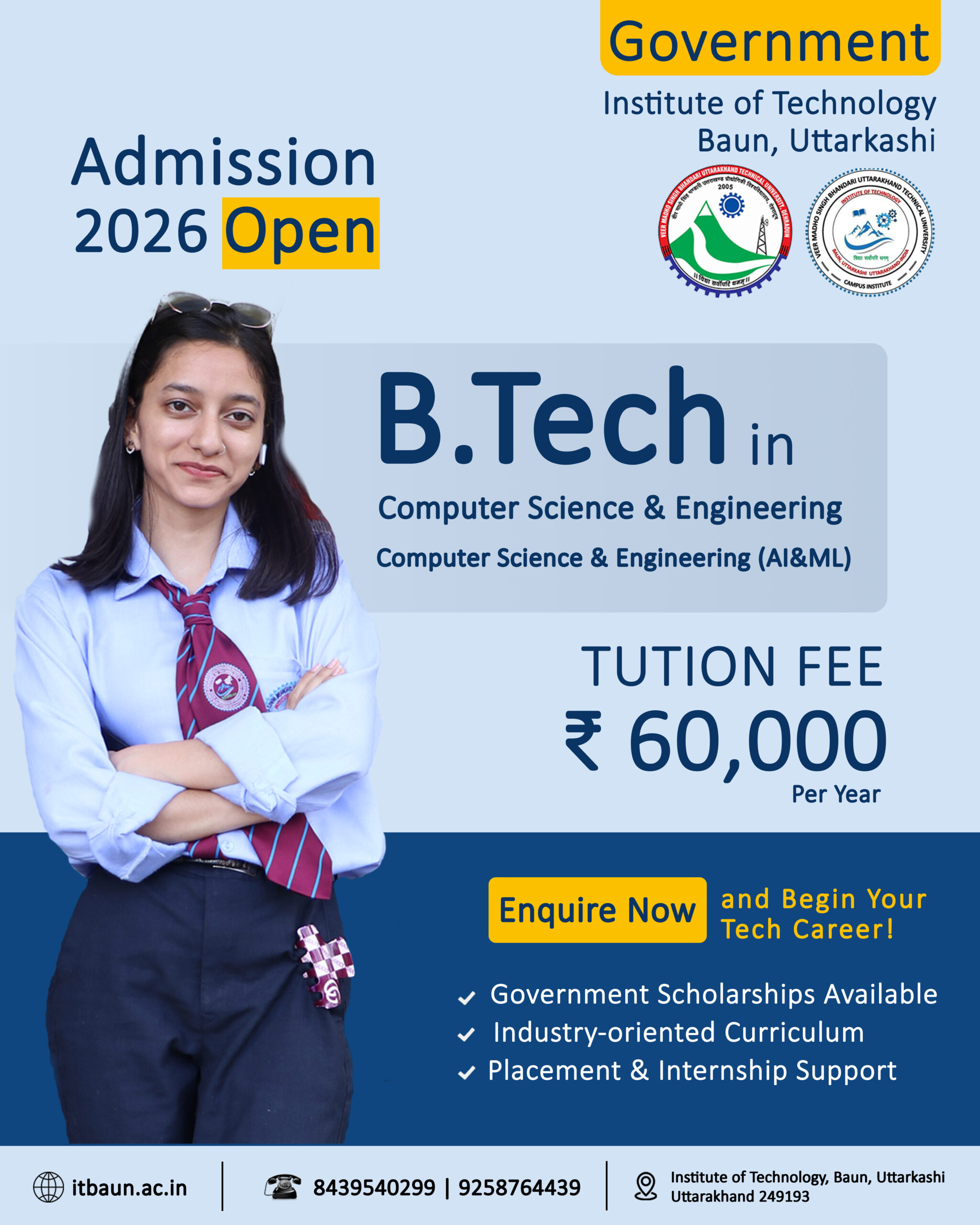 Admission Poster